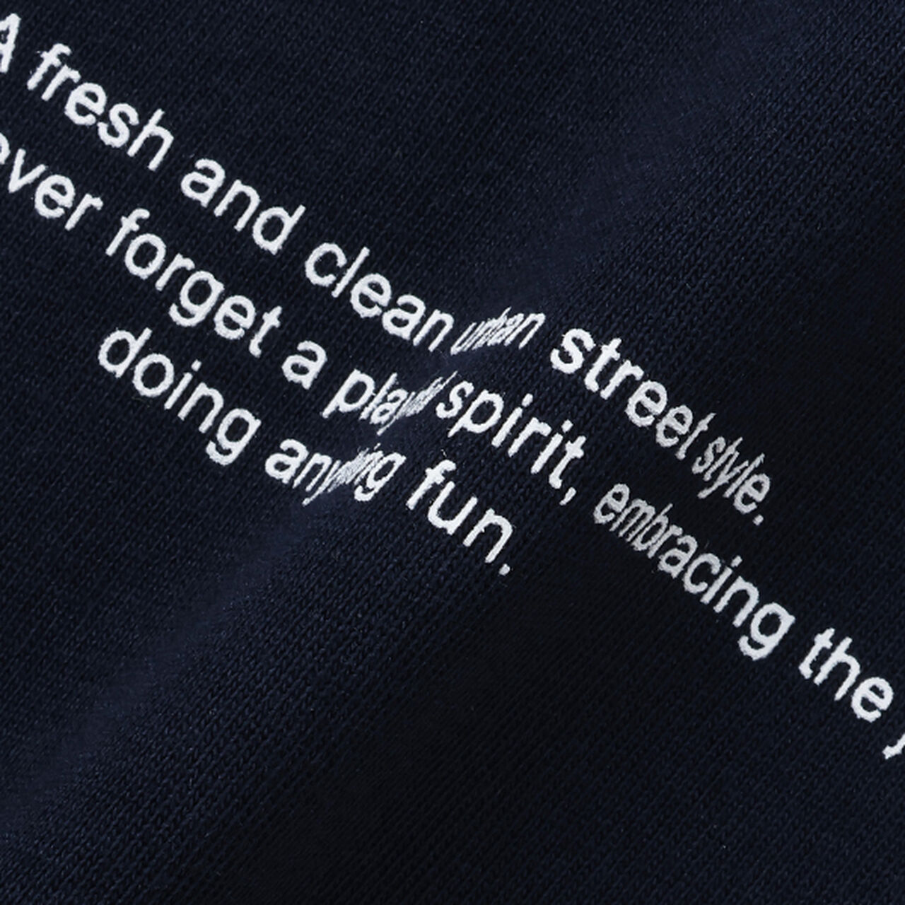 [Cool Touch] High Cool Cotton Back Photo Short Sleeve T-Shirt,Blue, large image number 8