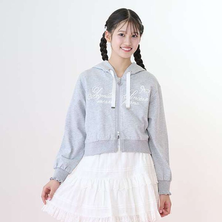 Antibacterial & Deodorizing Short-Length Double Zip Parka,Ivory, medium image number 15