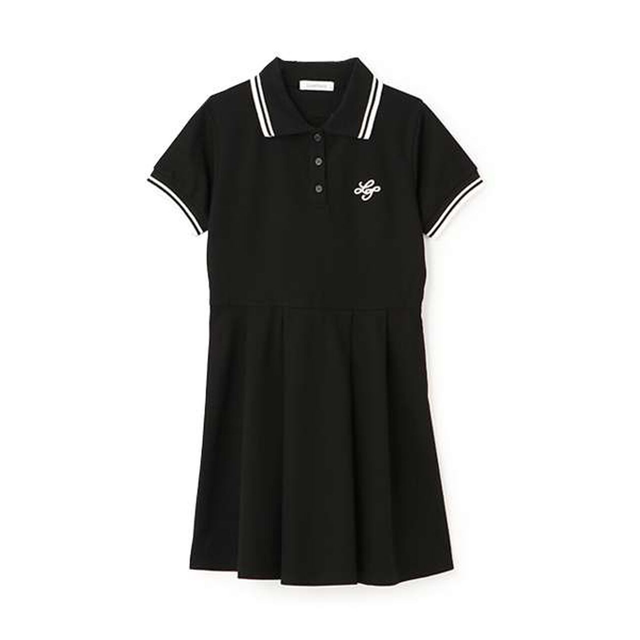 Short-Sleeve Polo Dress,Off white, large image number 10