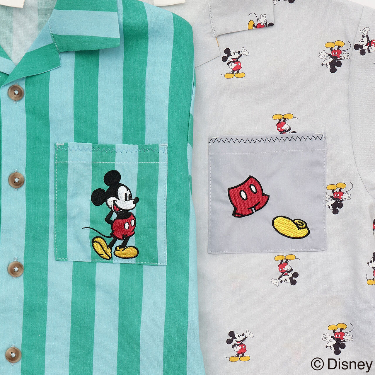[Disney] 開領短袖襯衫,土耳其藍, large image number 12