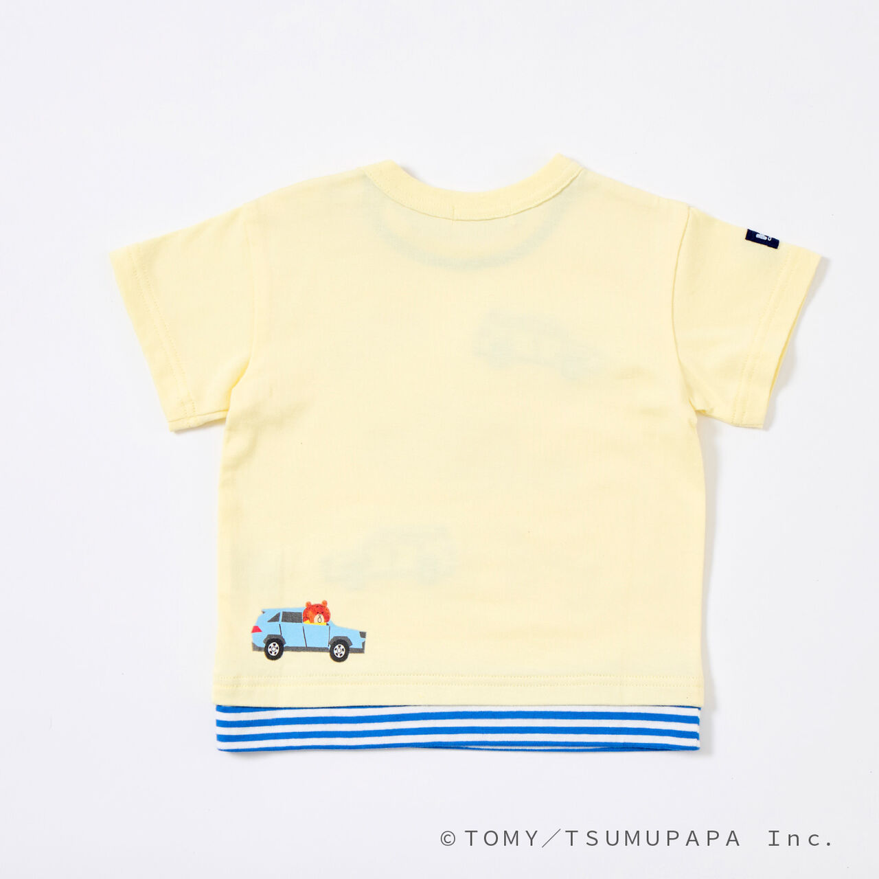 Tomica and Tom Car Appliqu&eacute; T-Shirt,Off white, large image number 7