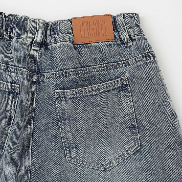 [LTXC] Half-Length Denim Pants,Gray, medium image number 21