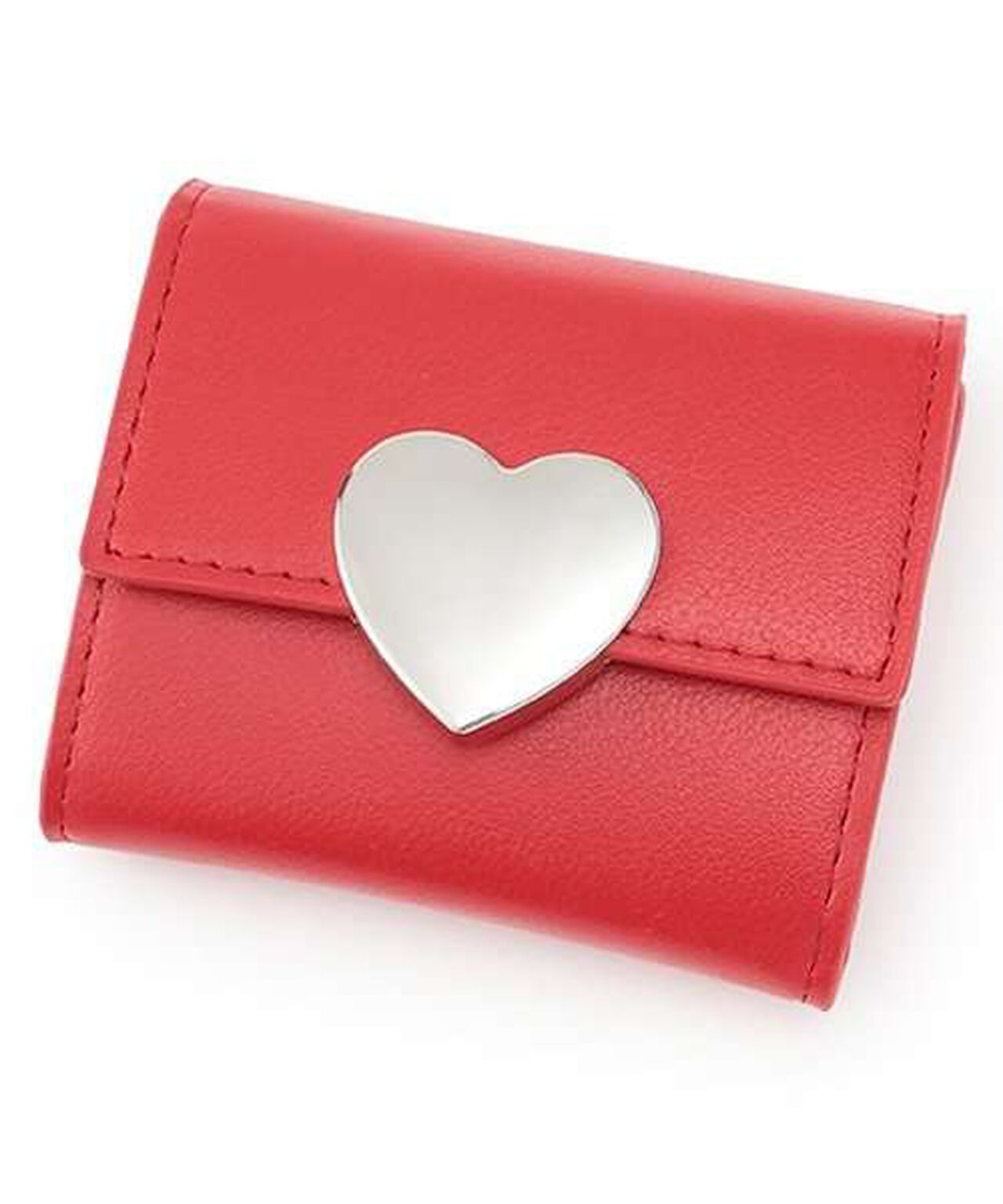 Heart Wallet [Korean Fashion],Red, large image number 0