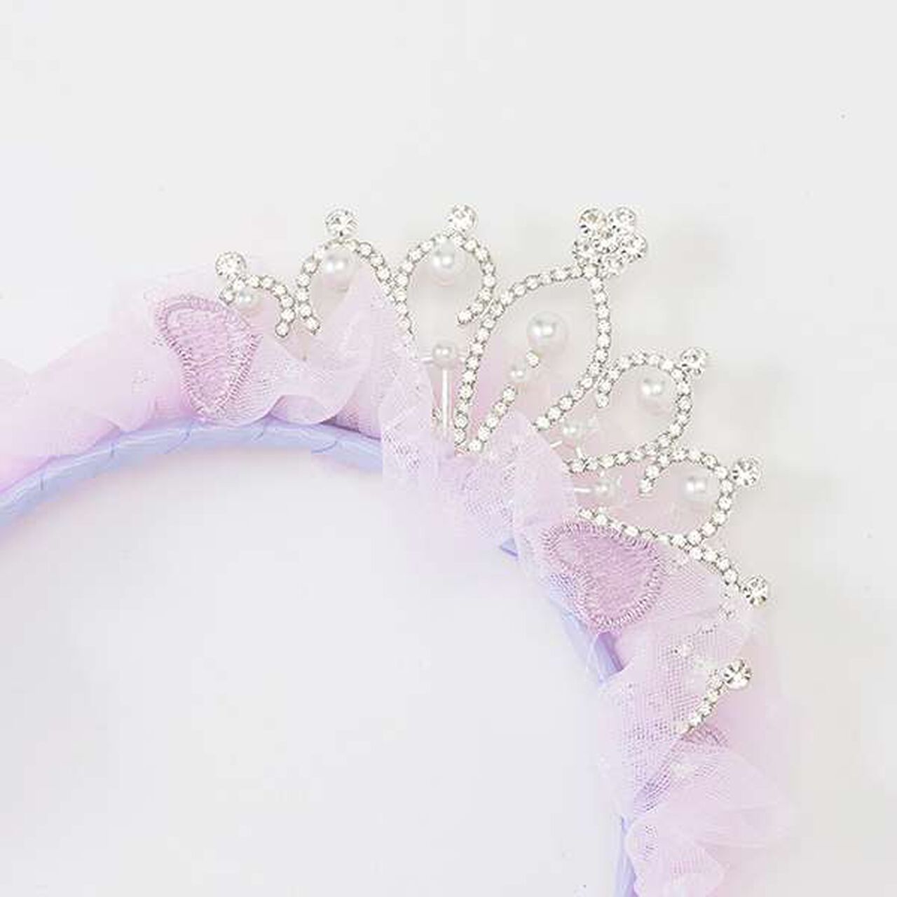 Halloween Tiara Headband,Lavender, large image number 4