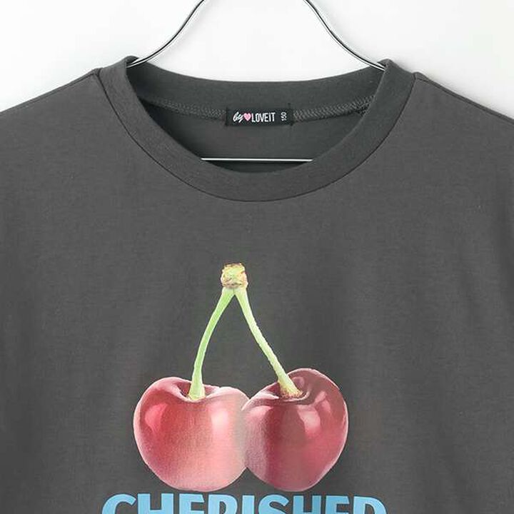 Cherry T-Shirt,Yellow, medium image number 2