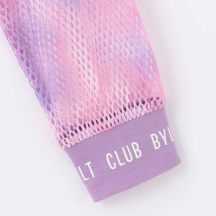 5-Minute Sleeve Mesh Parka,Off white, medium image number 3