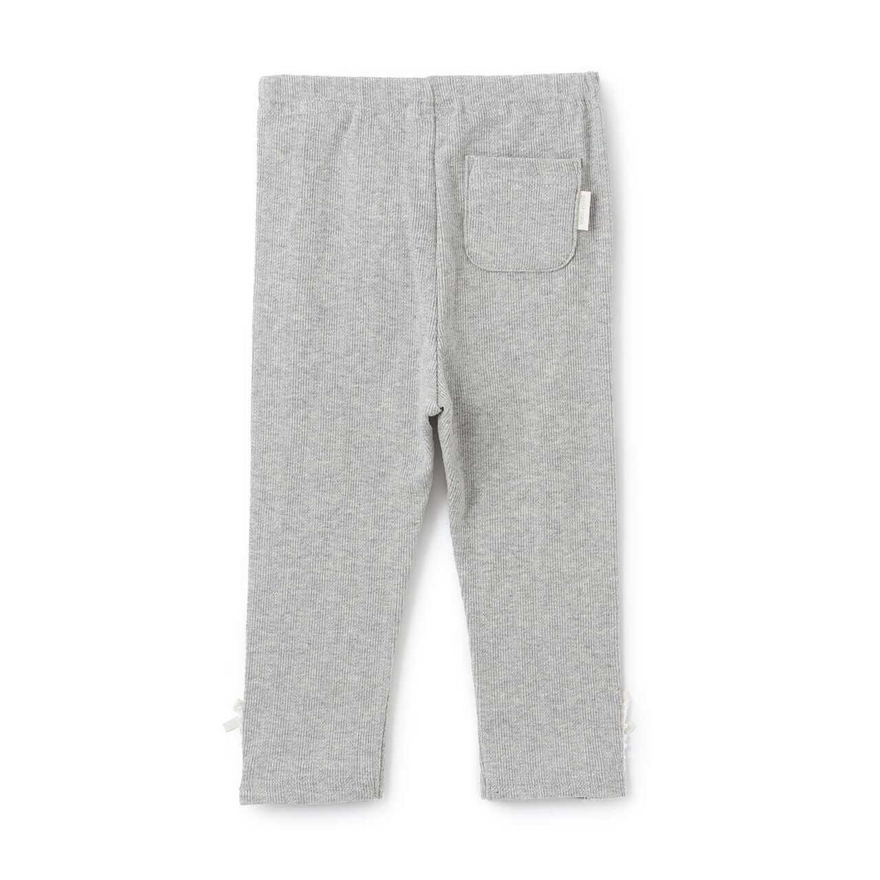 Lace-Up Leggings,Black, large image number 3