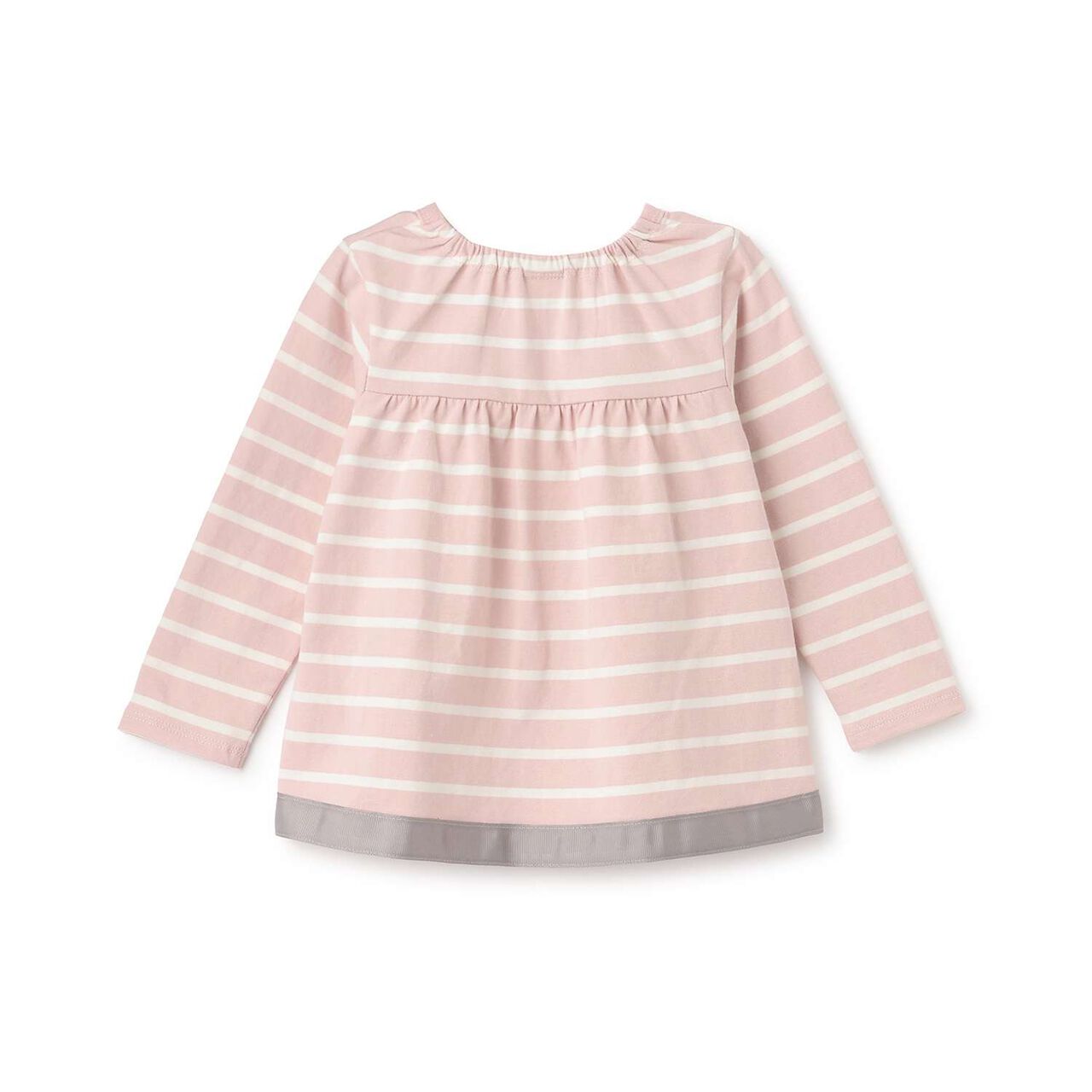 Clothing Motif Long-Sleeve T-Shirt,Navy, large image number 11