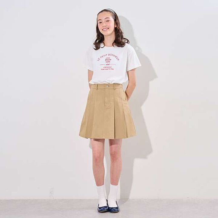 [Cool Touch] Antibacterial Logo T-Shirt with Cup,Off white, medium image number 16