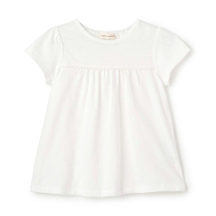 Lacy Jersey T-Shirt,, medium