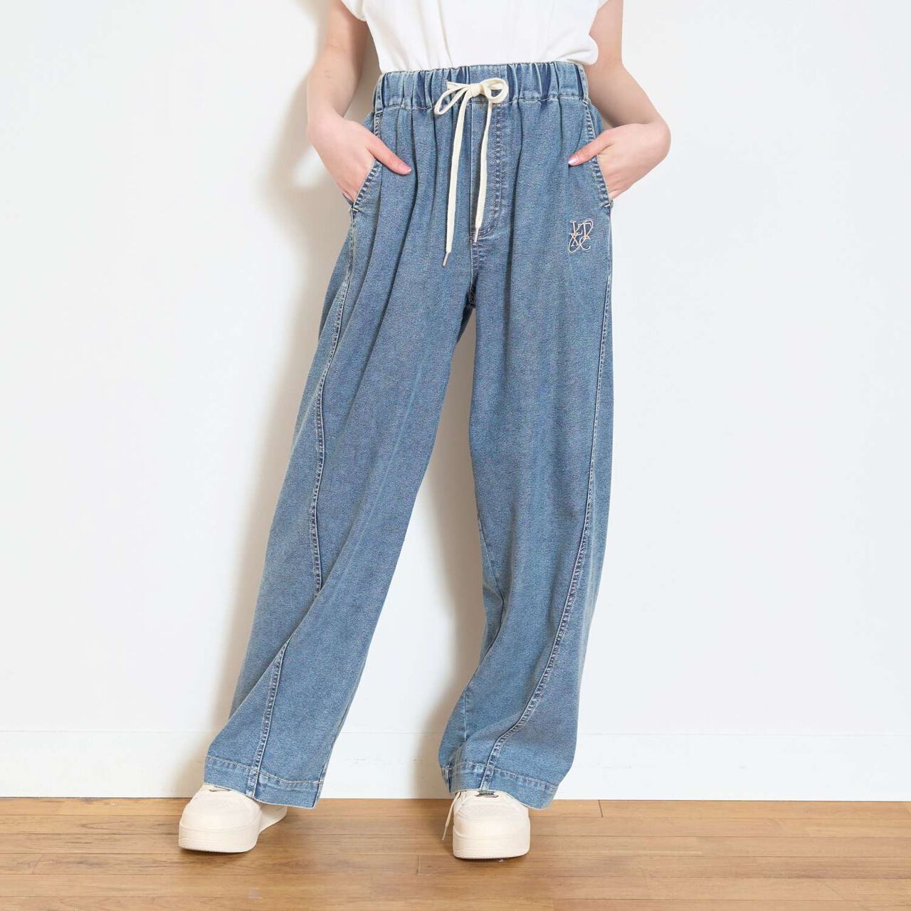 [Cool Touch] Summer-Ready Easy Pull-On Pants,Gray, large image number 1