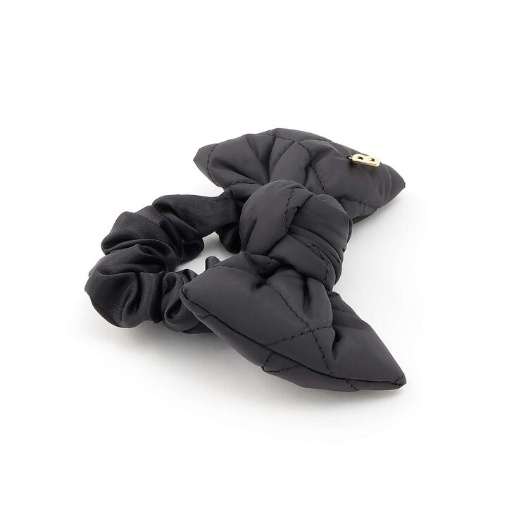 Ribbon Ponytail Holder,Off white, medium image number 2