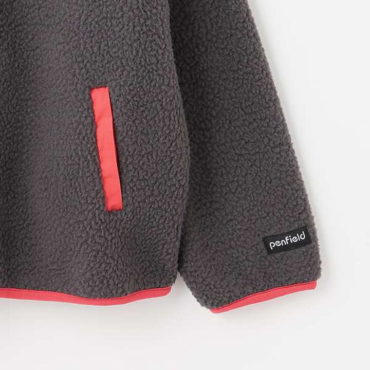 [Penfield] Kids Fleece Jacket,Black, medium image number 6