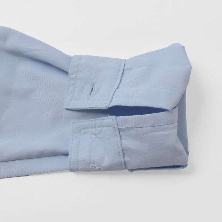 Twill Dress Shirt,Sax blue, medium image number 7