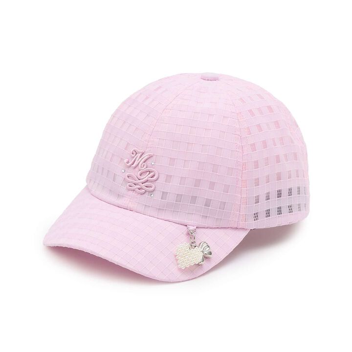 Sheer Cap with Charm Attachment,White, medium image number 9