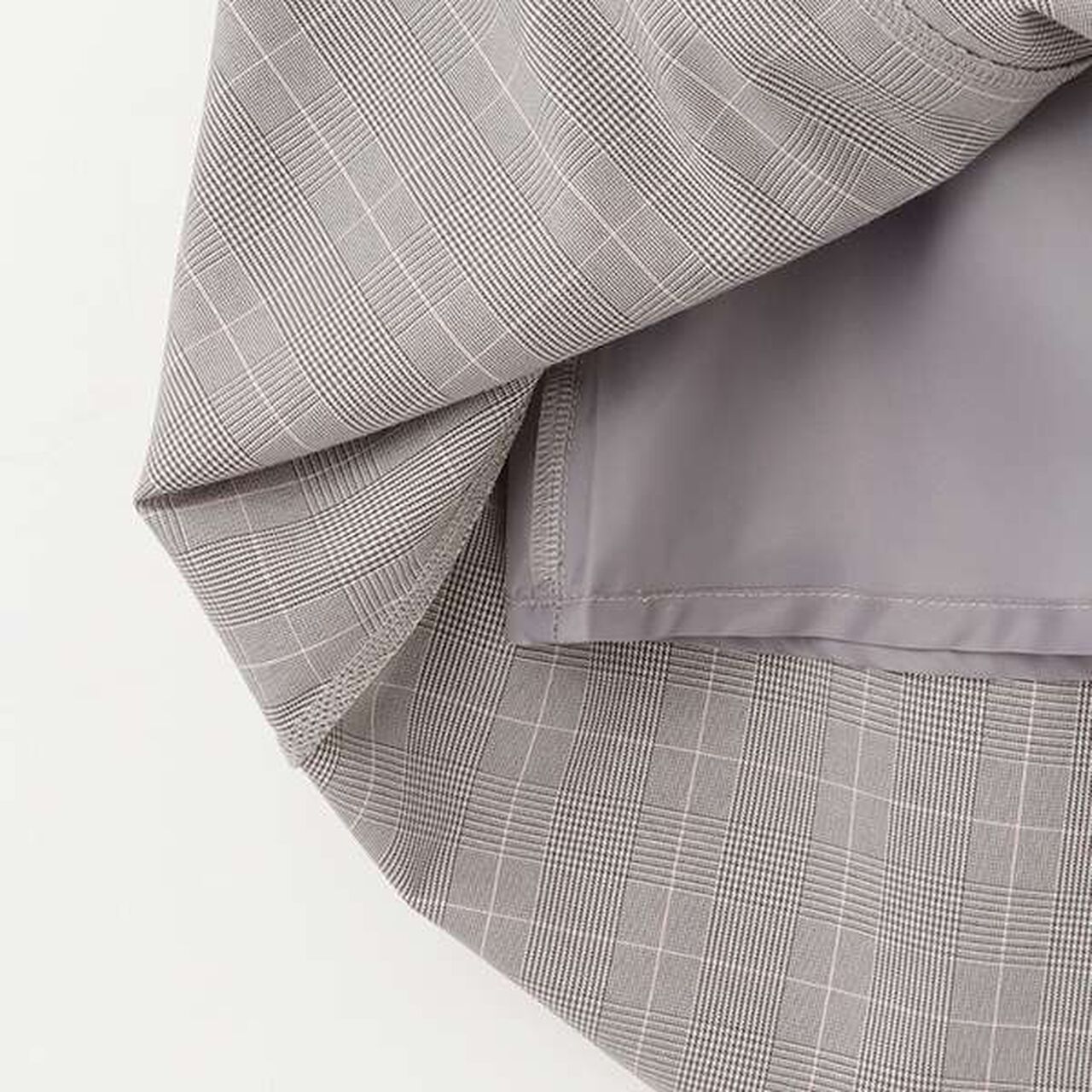 Layered One-Piece Dress,Gray, large image number 8