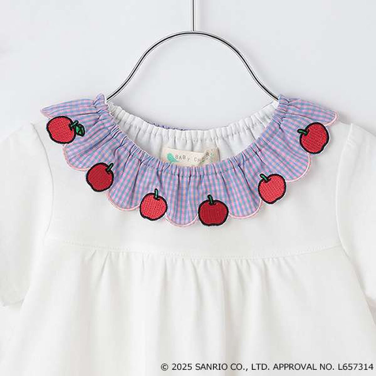 [HELLO KITTY] Frilled Collar Tunic,Off white, large image number 2