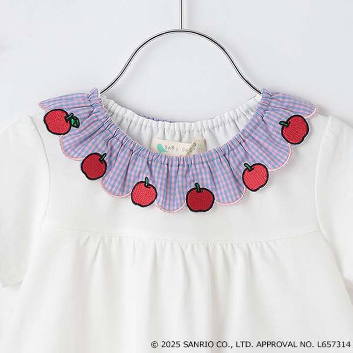 [HELLO KITTY] Frilled Collar Tunic,Off white, medium image number 2