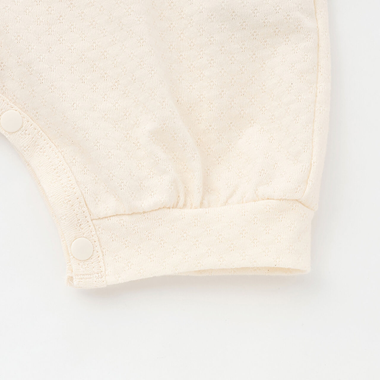 Wild Strawberry Embroidery Newborn Wear,Pearl white, large image number 7