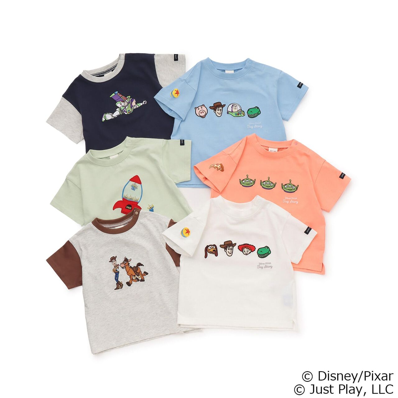[Disney/Pixar] TOY STORY 貼布刺繡短袖T恤,苔蘚綠, large image number 22