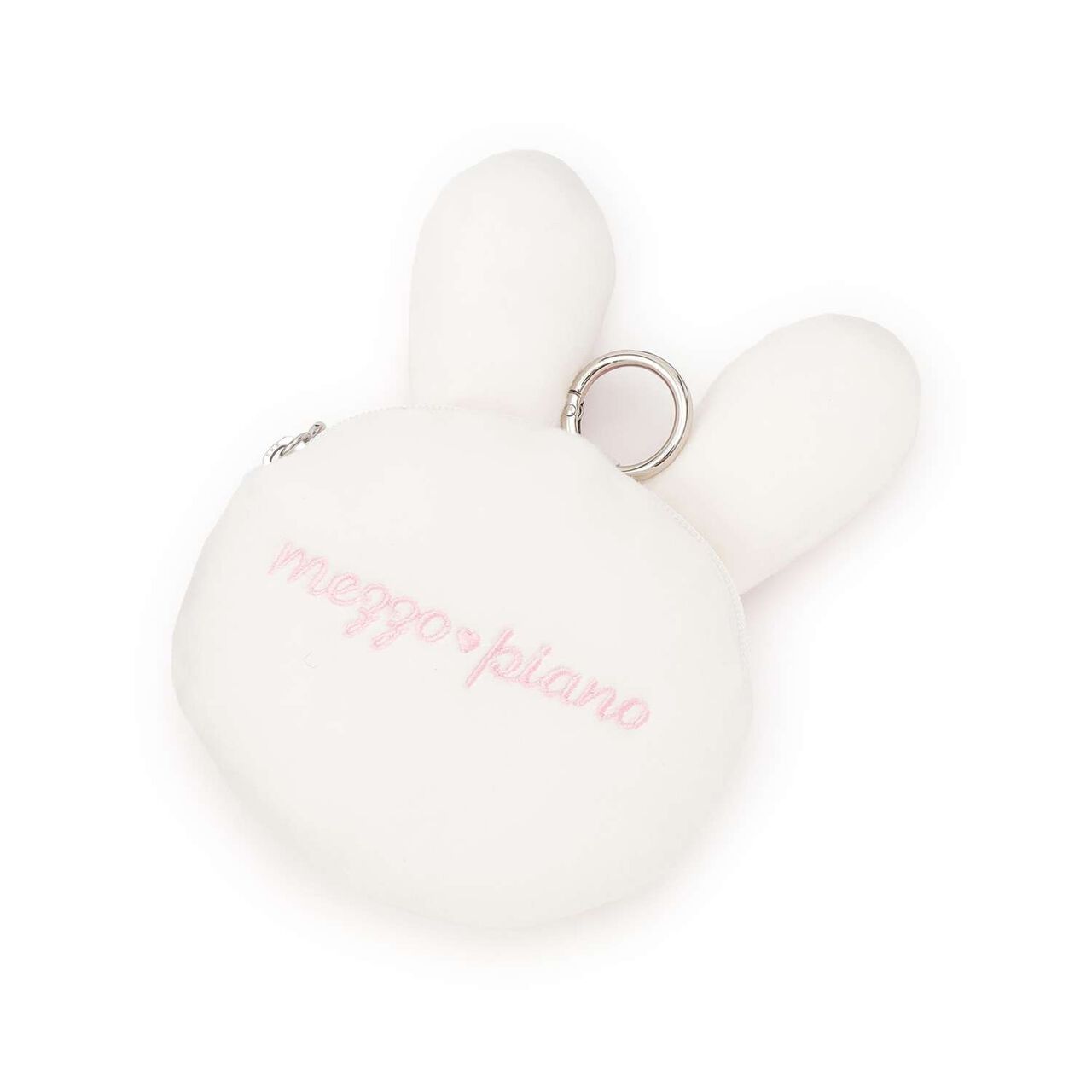 [Mezzo Piano Mama] Rabbit Mascot Pouch Charm,Off white, large image number 1