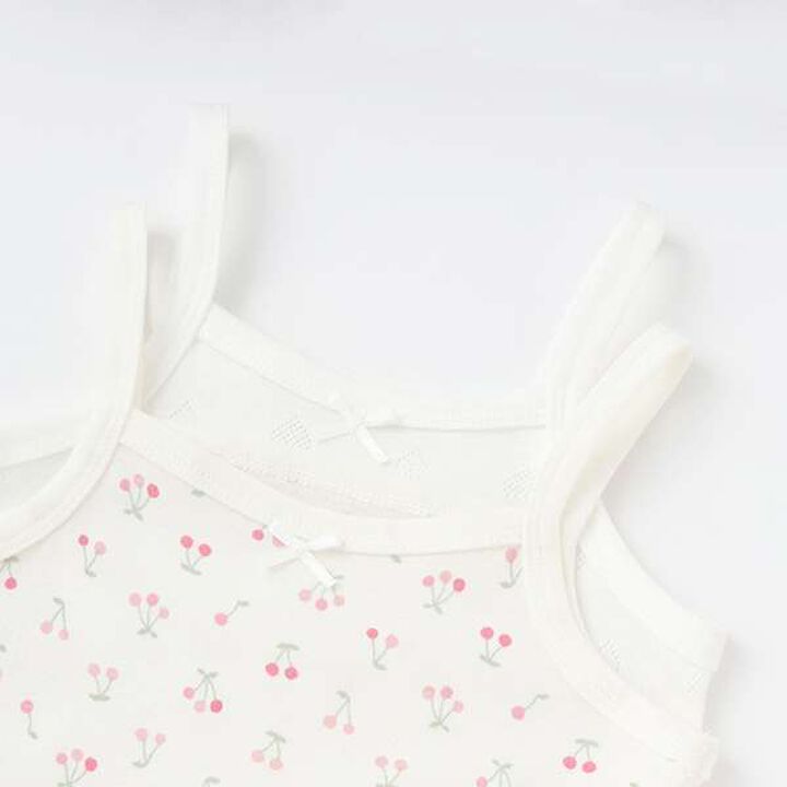 [Weak Acidity] Camisole Undergarment 2P,Ivory, medium image number 2