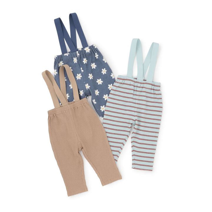 Leggings with Suspenders,Camel, medium image number 6