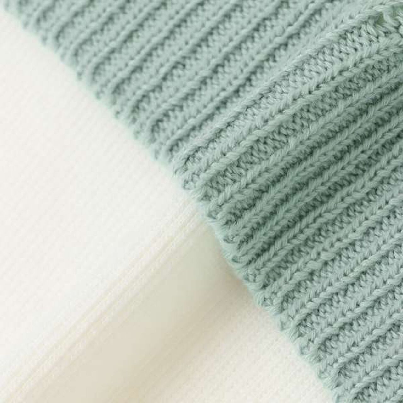 Knit Vest Inner Wear Set,Emerald green, large image number 14