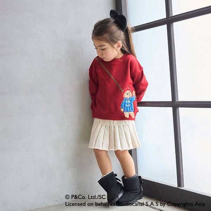 Pleated Knit Skirt,Light gray, medium image number 17