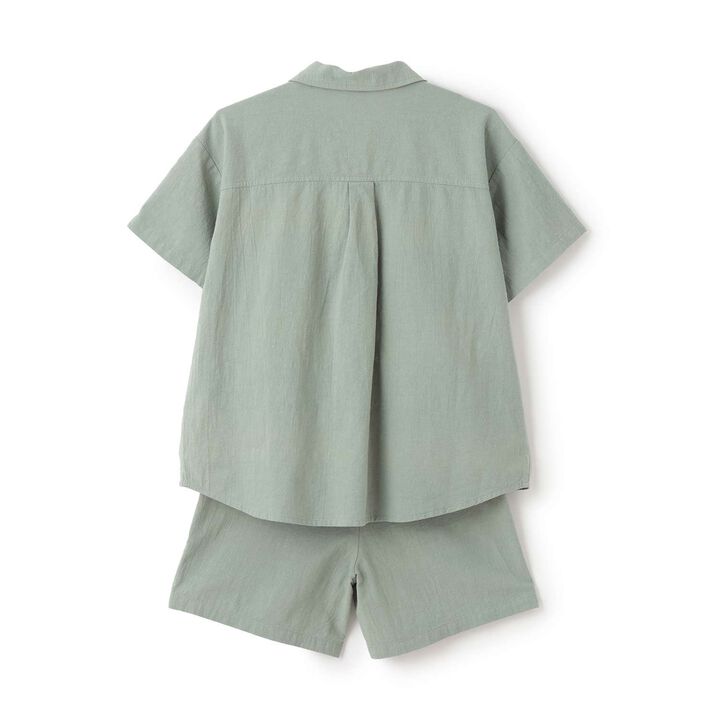 Wide Silhouette Outfit Set,Green, medium image number 17