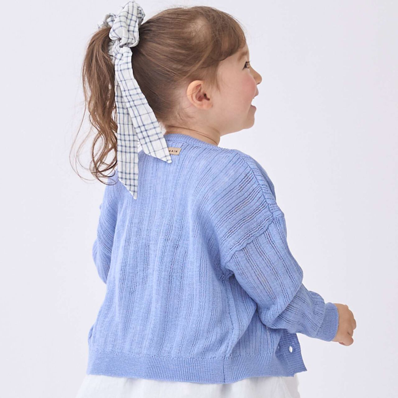 Sheer Cardigan,Cherry Pink, large image number 4