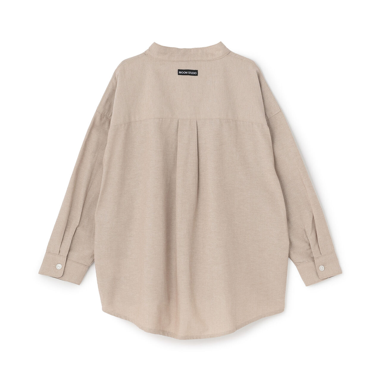 Band Collar Shirt [Kids] [Boys],Off white, large image number 1