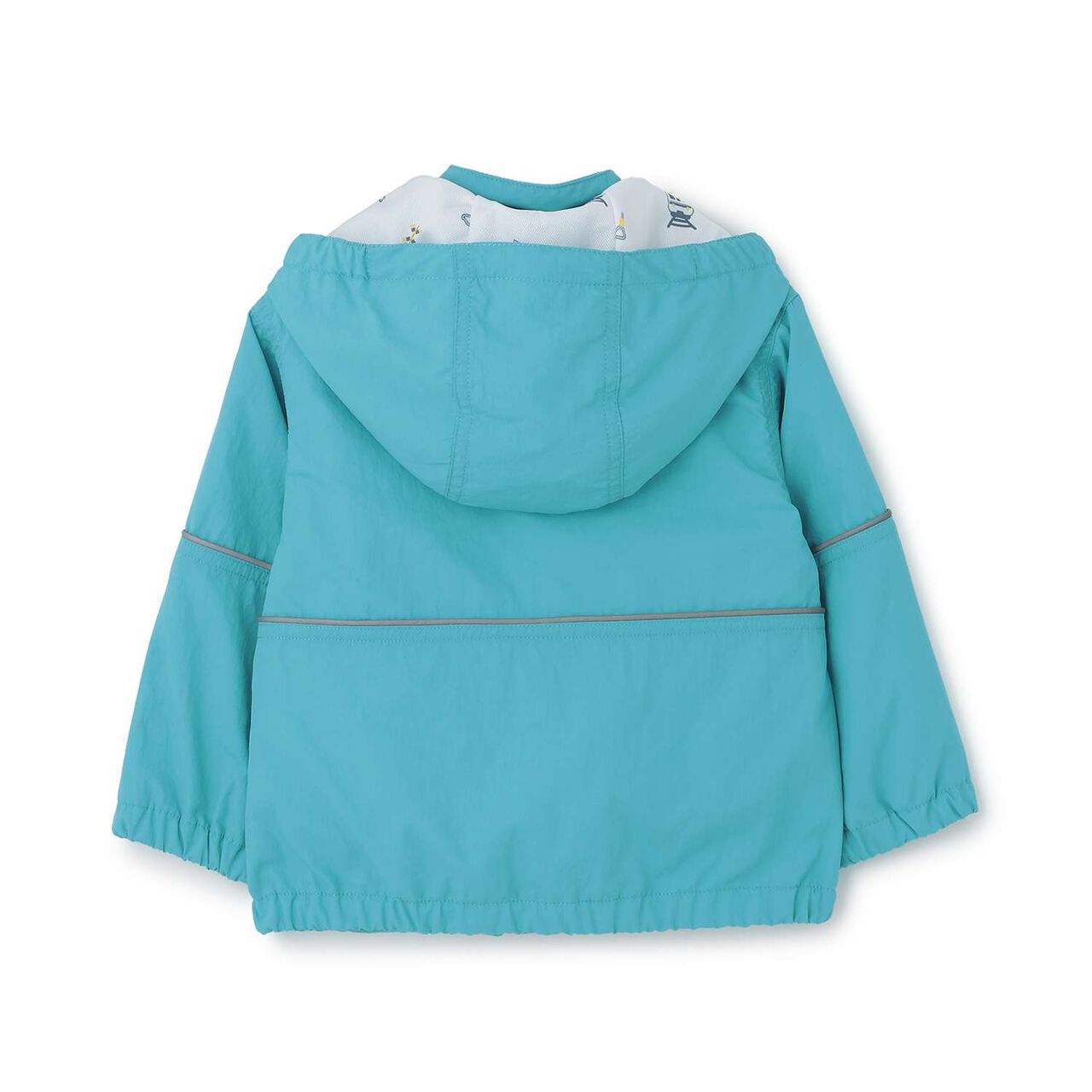 Train Motif Windbreaker [UV Protection & Water-Repellent Finish],Light blue, large image number 7