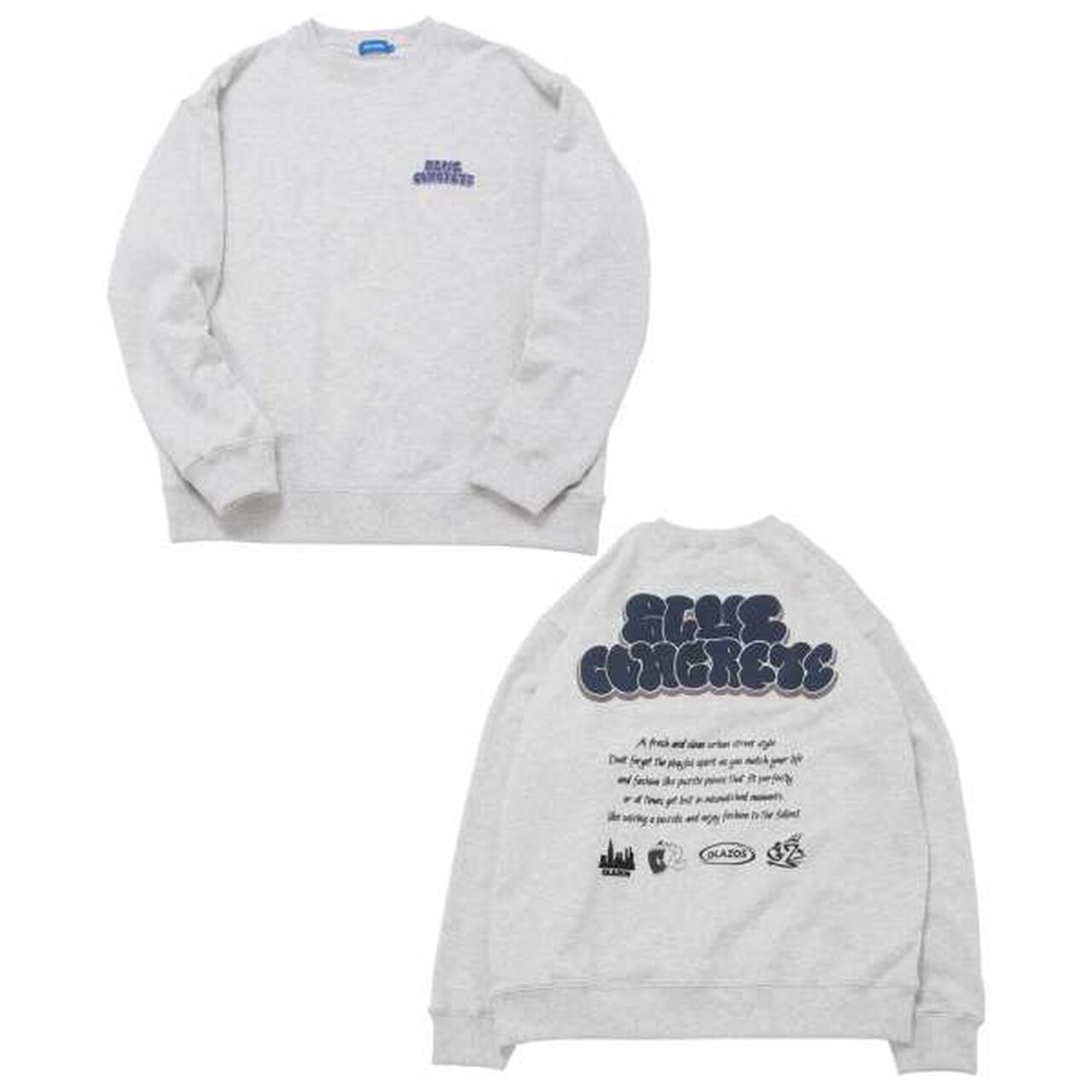 Quick-Dry Resistant to Pilling Big Back Graffiti Sweatshirt,Brown, large image number 8