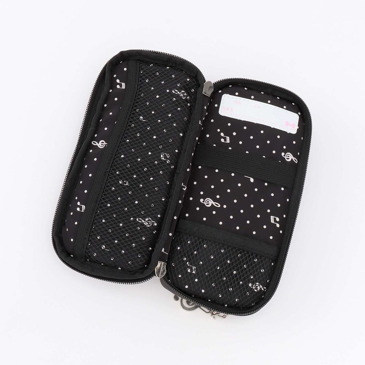 Piano Pen Pouch,Black, large image number 5