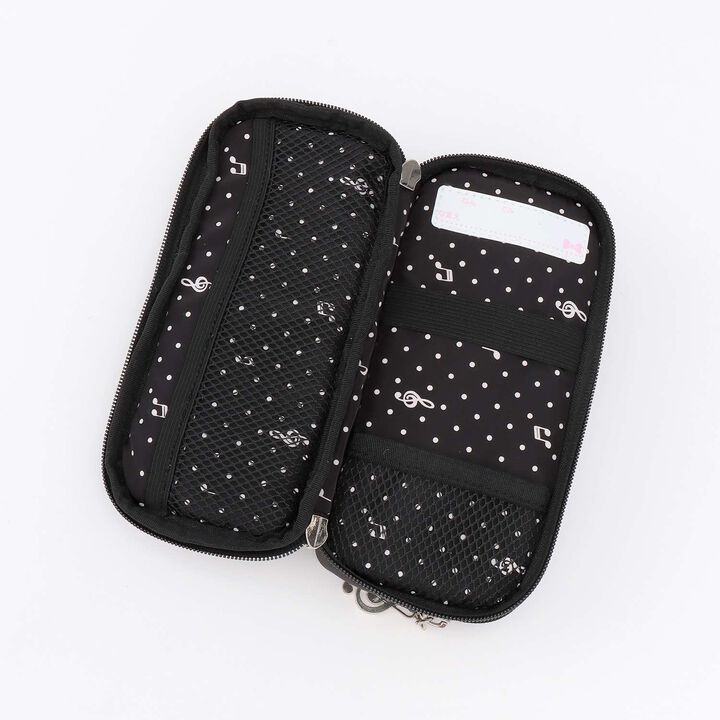 Piano Pen Pouch,Black, medium image number 5