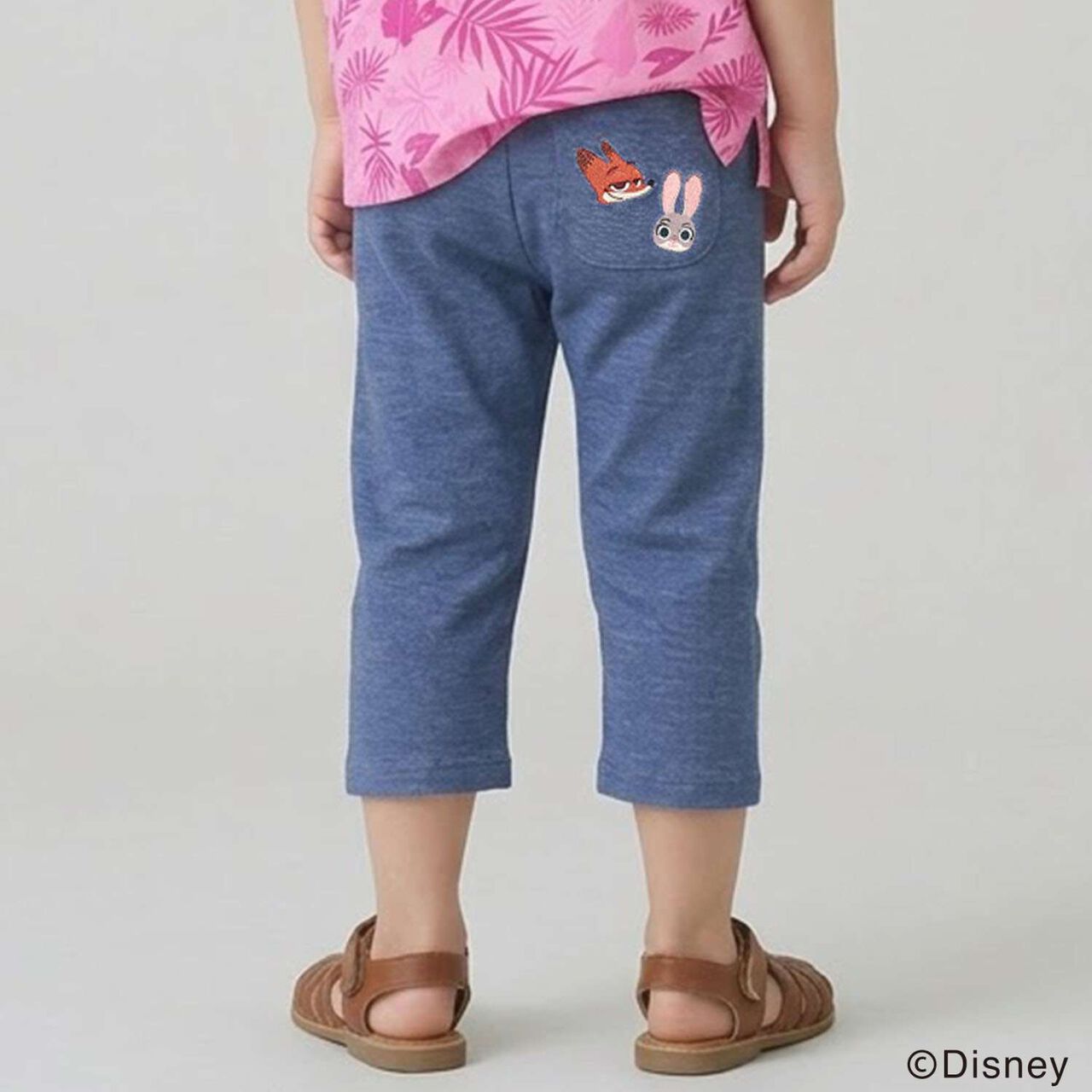[Zootopia] 3/4 Length Leggings,Blue, large image number 0