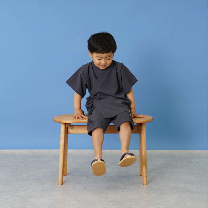 [Quick-Dry] Breathable Jinbei Set,Greige, medium image number 11