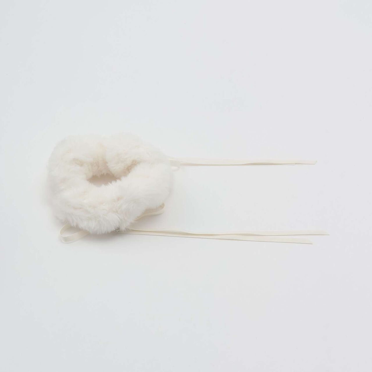 Faux Fur Scrunchie,Pink, large image number 4