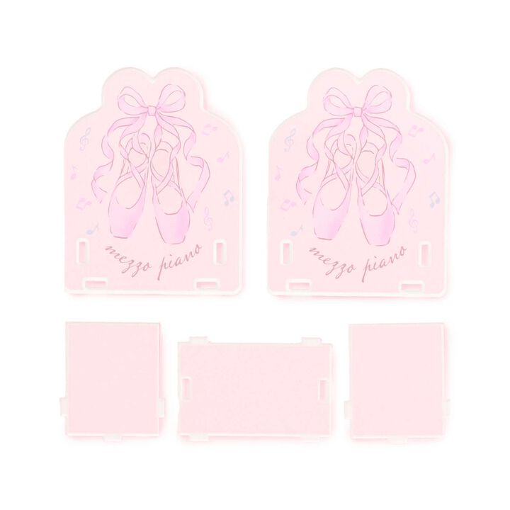 [Stationery] Ballet Pattern Acrylic Pen Holder,Light pink, medium image number 4