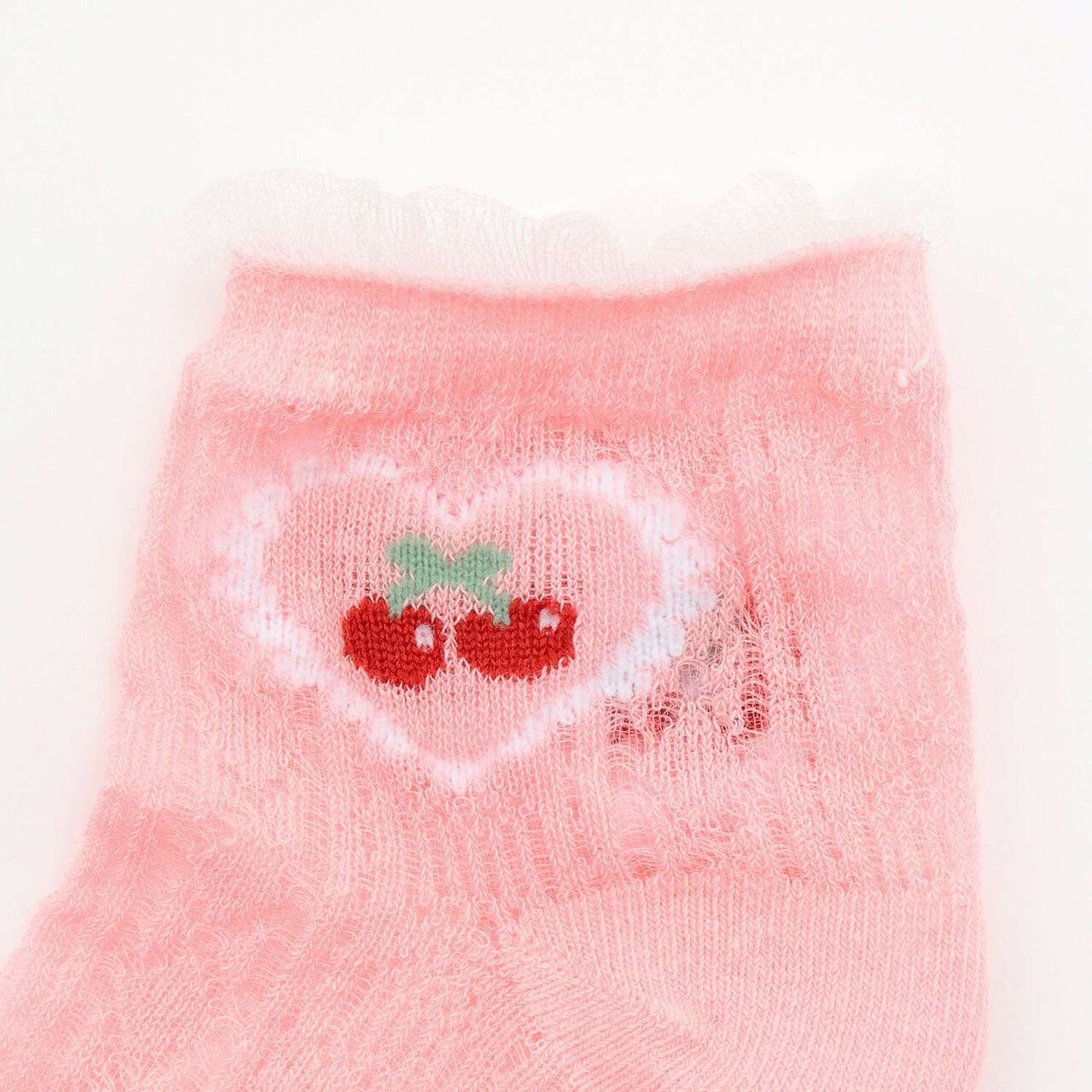 Spring Crew Socks,Yellow green, large image number 7