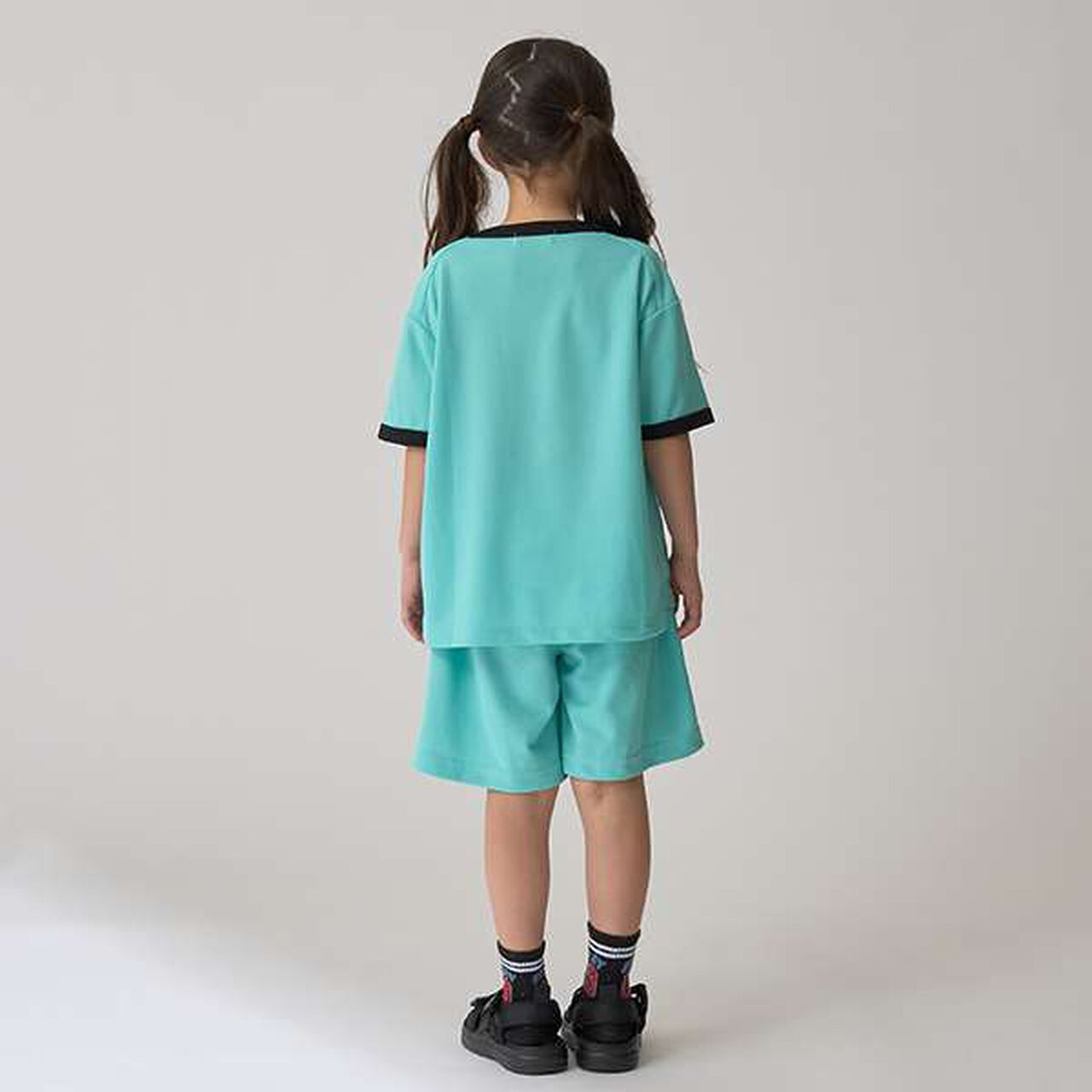 [Quick-Dry] Honeycomb Mesh Outfit Set,Orange, large image number 25