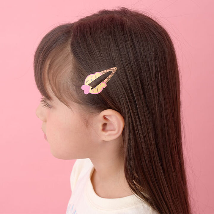 Ice Hair Clip 2P Set,Magenta, medium image number 14