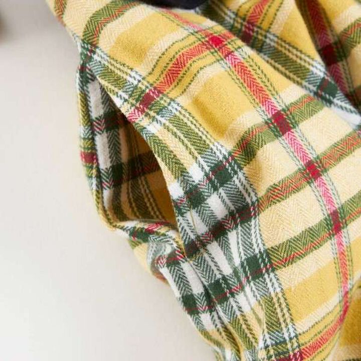 KP Layered Check One-Piece Dress [90-160],Black, medium image number 13