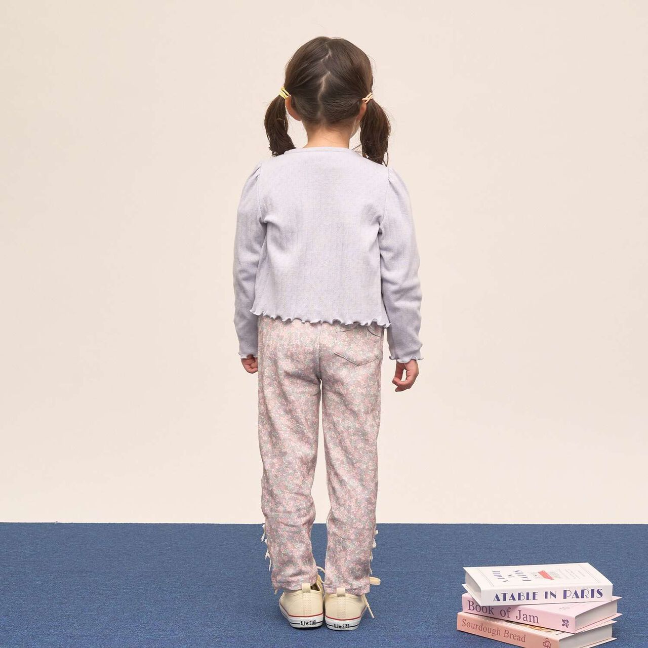 [UV Processing] Patterned Mesh Cardigan,Blue gray, large image number 24