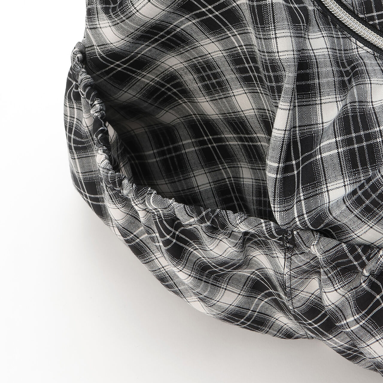 Gathered Shoulder,Black, large image number 8