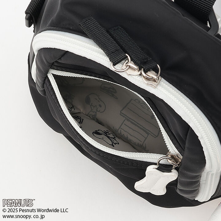 [PEANUTS] Backpack & Shoulder 2 WAY Bag,Black, medium image number 10