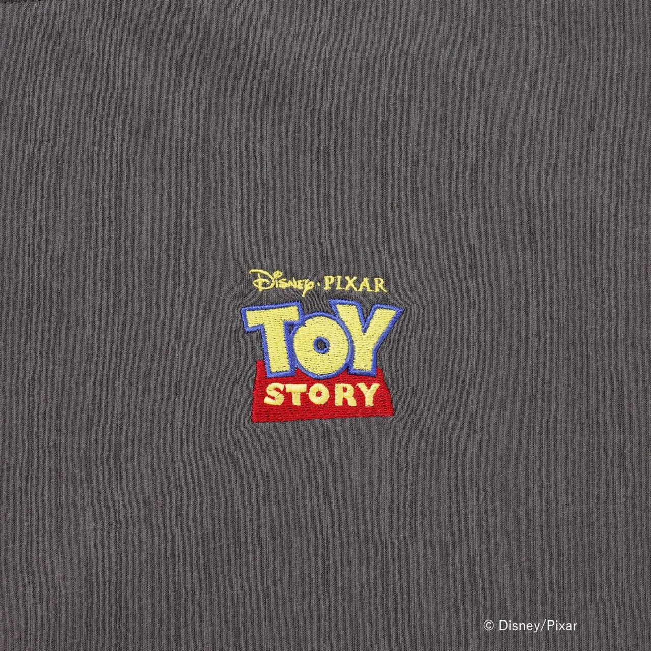 [DISNEY/PIXAR/TOY STORY] DAD玩具總動員/巴斯光年短袖T恤,炭灰色, large image number 9