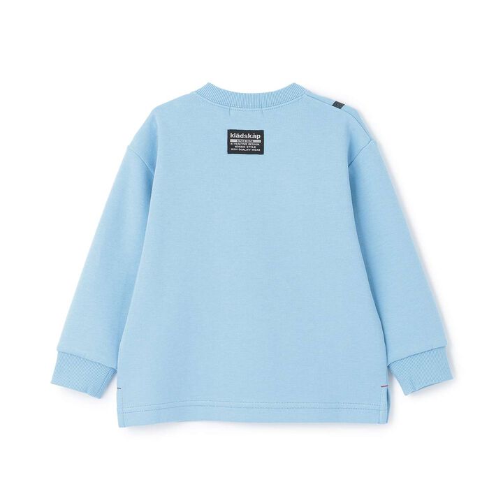 Camera Trompe-l'&oelig;il Sweatshirt,Light gray, medium image number 1