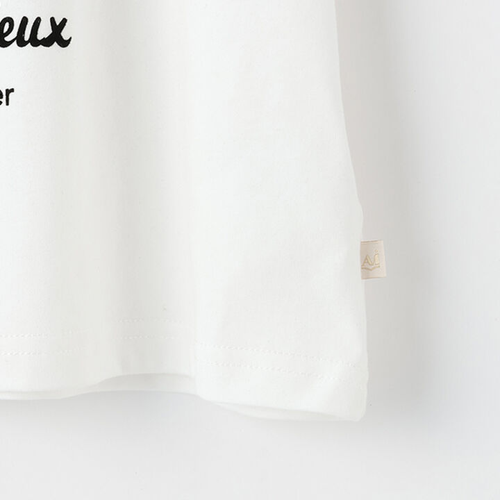 [New Colors Added Due to Popular Demand] [AMI] 5-Minute Sleeve Big Shirt x Compact T-Shirt,Off white, medium image number 27